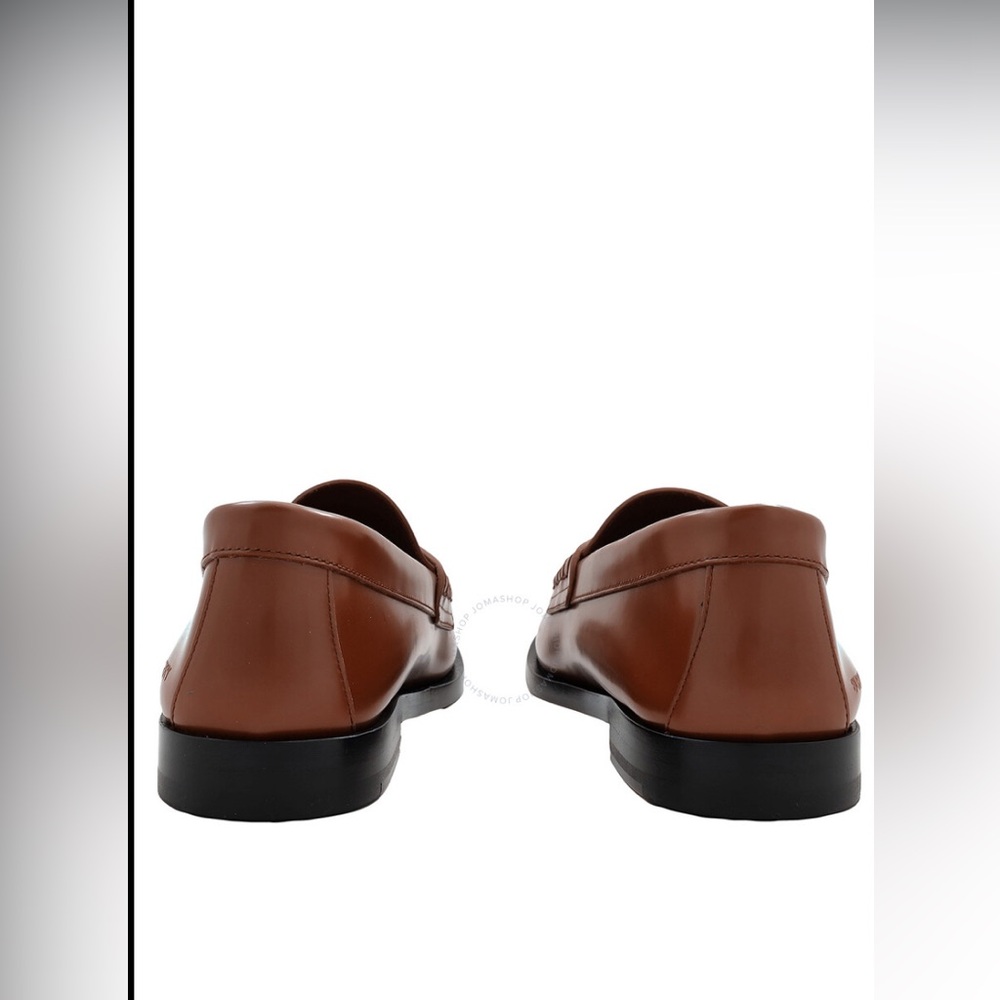 Burberry Ladies Rupert Leather Penny Loafers - Picture 3 of 8